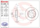 Brembo Remschijf 08.2985.10 Brembo Remschijf 08.2985.10