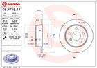 Brembo Remschijf 08.4738.14 Brembo Remschijf 08.4738.14