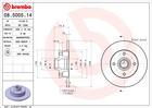 Brembo Remschijf 08.5005.14 Brembo Remschijf 08.5005.14