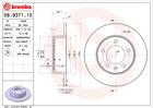 Brembo Remschijf 08.9371.10 Brembo Remschijf 08.9371.10