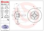 Brembo Remschijf 08.A141.17 Brembo Remschijf 08.A141.17