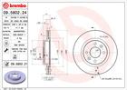 Brembo Remschijf 09.5802.24 Brembo Remschijf 09.5802.24