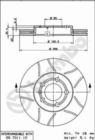 Brembo Remschijf 09.7011.75 Brembo Remschijf 09.7011.75