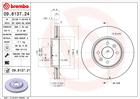 Brembo Remschijf 09.8137.24 Brembo Remschijf 09.8137.24