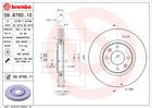 Brembo Remschijf 09.8760.10 Brembo Remschijf 09.8760.10