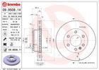 Brembo Remschijf 09.9508.11 Brembo Remschijf 09.9508.11