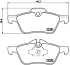 Brembo Remblokset P 06 030 Brembo Remblokset P 06 030