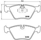 Brembo Remblokset P 06 043 Brembo Remblokset P 06 043