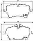 Brembo Remblokset P 06 051 Brembo Remblokset P 06 051