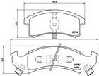 Brembo Remblokset P 07 002 Brembo Remblokset P 07 002