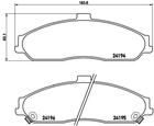 Brembo Remblokset P 10 052 Brembo Remblokset P 10 052