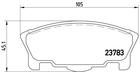 Brembo Remblokset P 16 014 Brembo Remblokset P 16 014