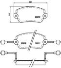 Brembo Remblokset P 23 007 Brembo Remblokset P 23 007