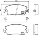 Brembo Remblokset P 23 013 Brembo Remblokset P 23 013