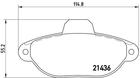 Brembo Remblokset P 23 060 Brembo Remblokset P 23 060