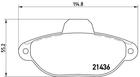 Brembo Remblokset P 23 096 Brembo Remblokset P 23 096