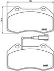 Brembo Remblokset P 23 117 Brembo Remblokset P 23 117