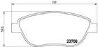 Brembo Remblokset P 23 119 Brembo Remblokset P 23 119