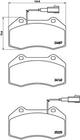 Brembo Remblokset P 23 139 Brembo Remblokset P 23 139