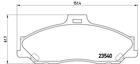 Brembo Remblokset P 24 051 Brembo Remblokset P 24 051