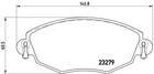 Brembo Remblokset P 24 060 Brembo Remblokset P 24 060