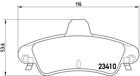 Brembo Remblokset P 24 070 Brembo Remblokset P 24 070