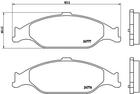 Brembo Remblokset P 24 082 Brembo Remblokset P 24 082