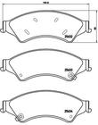 Brembo Remblokset P 24 153 Brembo Remblokset P 24 153