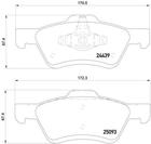 Brembo Remblokset P 24 159 Brembo Remblokset P 24 159