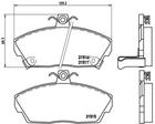 Brembo Remblokset P 28 020 Brembo Remblokset P 28 020