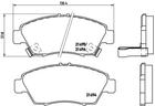 Brembo Remblokset P 28 023 Brembo Remblokset P 28 023