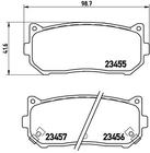 Brembo Remblokset P 30 008 Brembo Remblokset P 30 008