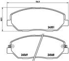 Brembo Remblokset P 30 036 Brembo Remblokset P 30 036