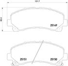Brembo Remblokset P 34 007 Brembo Remblokset P 34 007