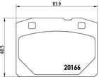 Brembo Remblokset P 41 001 Brembo Remblokset P 41 001