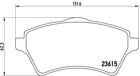 Brembo Remblokset P 44 011 Brembo Remblokset P 44 011