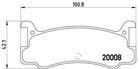 Brembo Remblokset P 49 005 Brembo Remblokset P 49 005