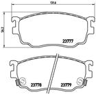 Brembo Remblokset P 49 026 Brembo Remblokset P 49 026