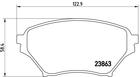 Brembo Remblokset P 49 029 Brembo Remblokset P 49 029