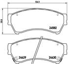 Brembo Remblokset P 49 039 Brembo Remblokset P 49 039