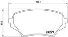 Brembo Remblokset P 49 043 Brembo Remblokset P 49 043