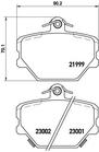 Brembo Remblokset P 50 038 Brembo Remblokset P 50 038