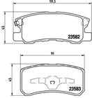 Brembo Remblokset P 54 031 Brembo Remblokset P 54 031