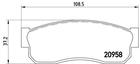 Brembo Remblokset P 56 011 Brembo Remblokset P 56 011