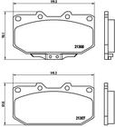 Brembo Remblokset P 56 025 Brembo Remblokset P 56 025