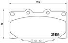 Brembo Remblokset P 56 034 Brembo Remblokset P 56 034