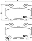 Brembo Remblokset P 56 095 Brembo Remblokset P 56 095