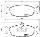 Brembo Remblokset P 59 011 Brembo Remblokset P 59 011
