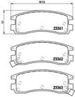Brembo Remblokset P 59 027 Brembo Remblokset P 59 027
