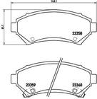 Brembo Remblokset P 59 028 Brembo Remblokset P 59 028